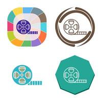 Film Reel Vector Icon