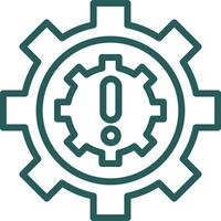 Automation Disruption Vector Icon Design