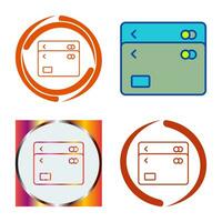 Unique Multiple Cards Vector Icon