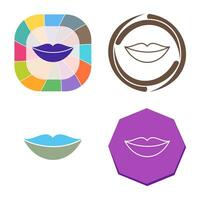 Lips Vector Icon