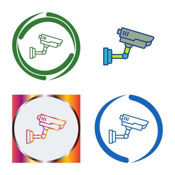 Security Camera Vector Icon