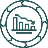 Value Chain Analysis Vector Icon Design