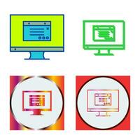 Unique Internet Ads Vector Icon