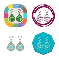 Earring Vector Icon