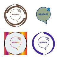 Message Bubbles Vector Icon