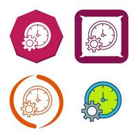 Time Setting Vector Icon