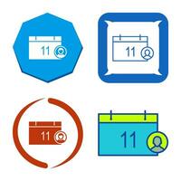 Unique Event Management Vector Icon