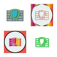 Firewall Vector Icon