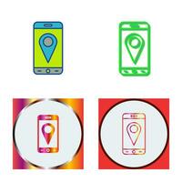 icono de vector gps