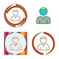 Unique User Vector Icon