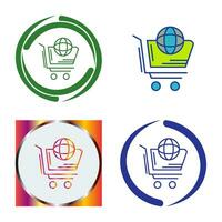 World Shopping Vector Icon