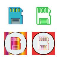 Memory Card Vector Icon