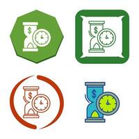 Time is Money Vector Icon