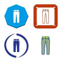 Trousers Vector Icon