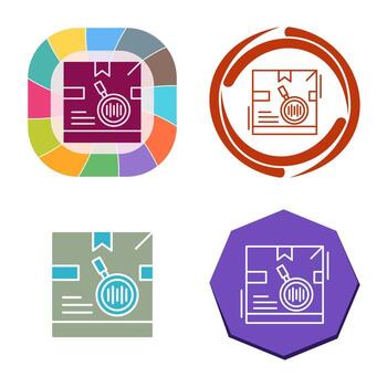 Tracking Code Vector Icon