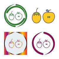 Fruits and VVegetables Vector Icon