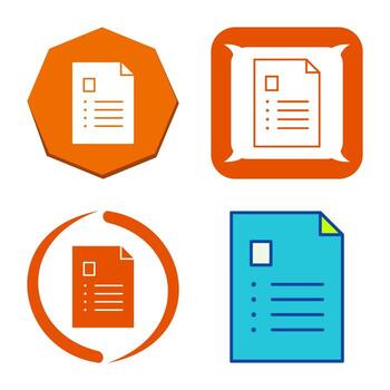 Unique Analytics Vector Icon