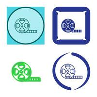 Film Reel Vector Icon