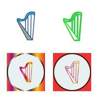Harp Vector Icon