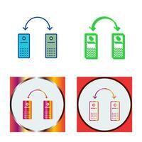 Unique Connected Systems Vector Icon