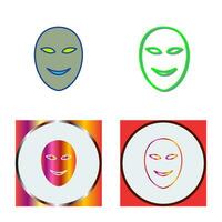 Ancient Face Mask Vector Icon