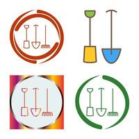 Gardening Tools Vector Icon