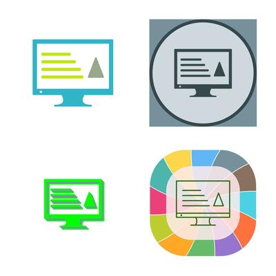 Unique Content Production Vector Icon
