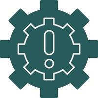 Operational Disruption Vector Icon Design