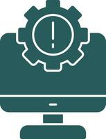 IT System Failures Vector Icon Design