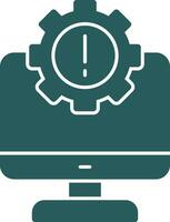 IT System Failures Vector Icon Design