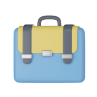 Office Bag 3D Illustration png