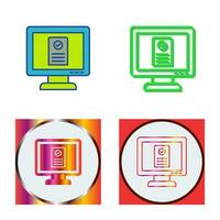 Online appointment Vector Icon