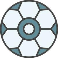 Fottball Game Vector Icon Design