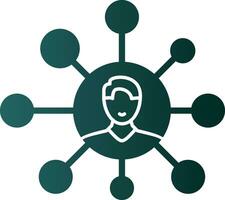 Networking Vector Icon Design