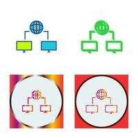 Unique Internet Connectivity Vector Icon