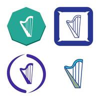 Harp Vector Icon