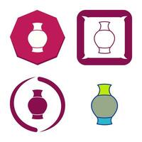 Antique Jar Vector Icon