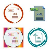 XML Vector Icon