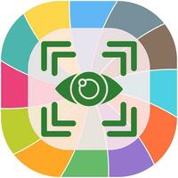 Eye Scan Vector Icon