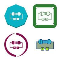 Resistor Vector Icon