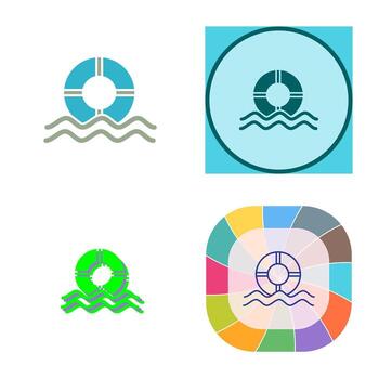 icono de vector de flotador