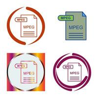 MPEG Vector Icon