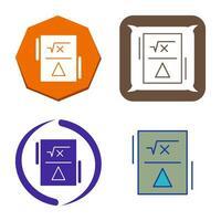 Formula Vector Icon