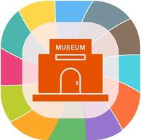 Museum Building Vector Icon