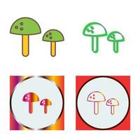 Mushrooms Vector Icon