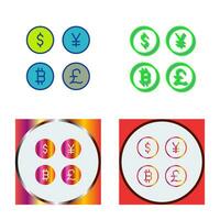 Currency Symbols Vector Icon