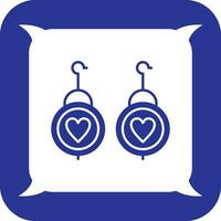 Earrings Vector Icon