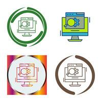 Search Engine Vector Icon