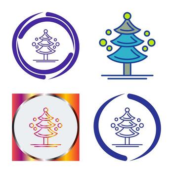 Pine Tree Vector Icon