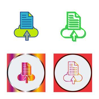 File Upload Vector Icon
